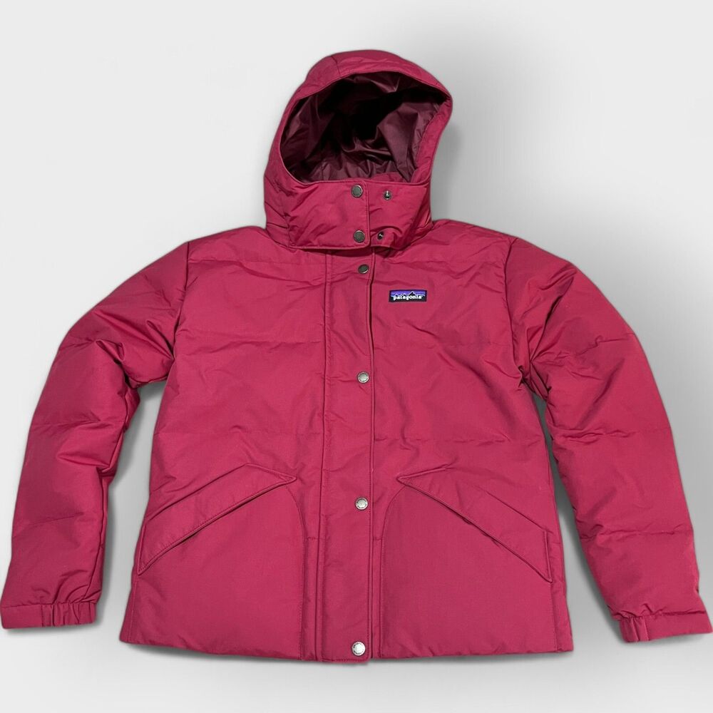 Patagonia Women's Downdrift Jacket XS Wax Red NWT 600-Fill Down